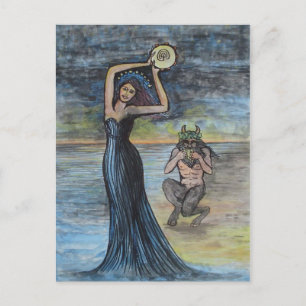 Ariadne und Dionysus Postkarte