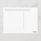 Ariadne und Theseus Postkarte (Rückseite)