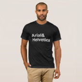Arial & Helvetica T-Shirt (Vorne ganz)