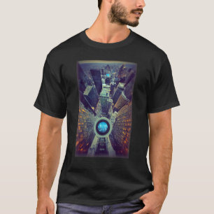Arial Zoomed Fish Eyed Tiltshift Telephoto Erste P T-Shirt