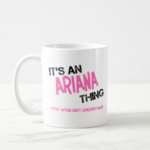 Ariana, was man nicht verstehen würde, wie man hei kaffeetasse