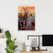 Ariane Theatre National De L'Opera Vintage Poster (Heimbüro)