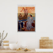 Ariane Theatre National De L'Opera Vintage Poster (Küche)