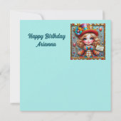 ARIANNA~ Glücklicher Geburtstag ~ Circus Entertain (Rückseite)