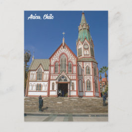 Arica, Chile, Cathedral Postkarte