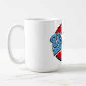Arica Chile Vintages Logo Kaffeetasse (Links)