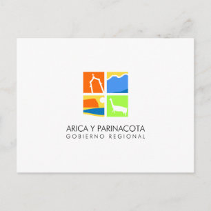 Arica Y Parinacota, Chile, Chile Postkarte