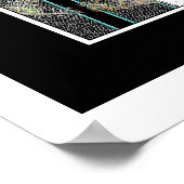 Arican Female Warrior Poster (Ecke)