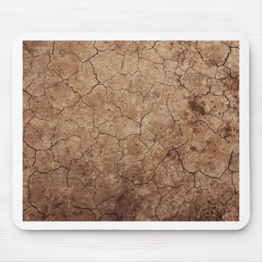Arid Dry Cracked Earth Mousepad (Vorne)
