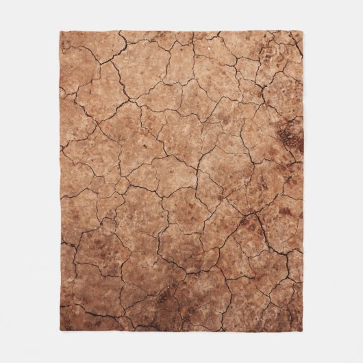 Arid Risse Erosion Risse Wüste Fleecedecke (Vorderseite)
