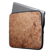 Arid Risse Erosion Risse Wüste Laptopschutzhülle (Vorderseite Links)