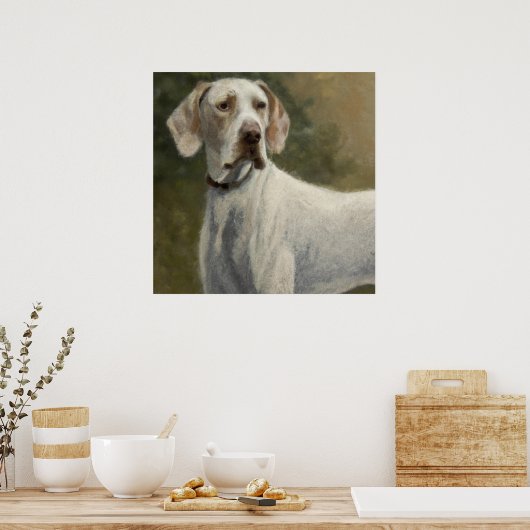 Ariege Pointer - Dog Portrait Poster (Küche)