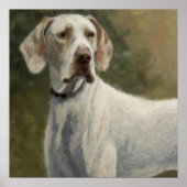 Ariege Pointer - Dog Portrait Poster (Vorne)