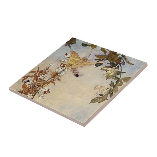 "Ariel and the Bee" von Edmund Dulac Fliese (Seite)