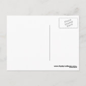 Ariel auf einem Bat Postkarte (Rückseite)