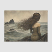 ARIEL BIETET EINEN BLICK AUF DAS MEERESTIEGEPAPIER SEIDENPAPIER (Vorderseite)