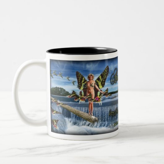 Ariel Daske - Kollektor-Tasse Zweifarbige Tasse (Links)