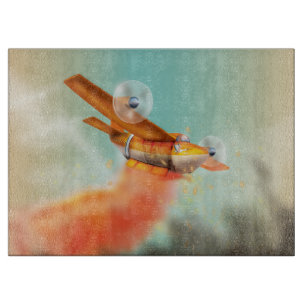 Ariel Firefight fire Flugzeug Schneidebrett