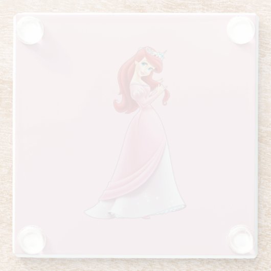 Ariel Glass Coaster Glasuntersetzer (Rückseite)