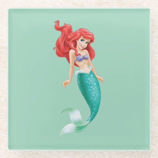 Ariel Glass Untersetzer (Vorderseite)