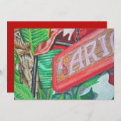 Ariel Greeting Card Dankeskarte (Vorne/Hinten)