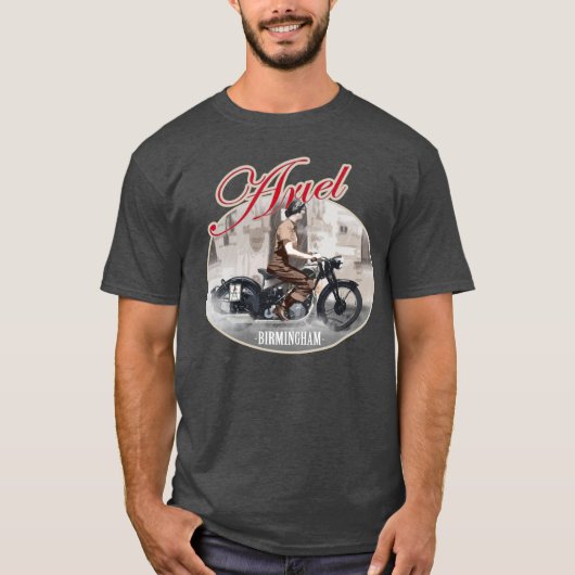 Ariel-Motorrad T-Shirt (Vorderseite)