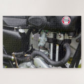 Ariel NG 350 Motorrad Motor in Kriegszeiten. Puzzle (Horizontal)