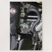 Ariel NG 350 Motorrad Motor in Kriegszeiten. Puzzle (Vertikal)