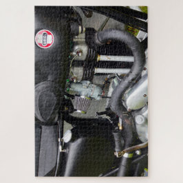 Ariel NG 350 Motorrad Motor in Kriegszeiten. Puzzle