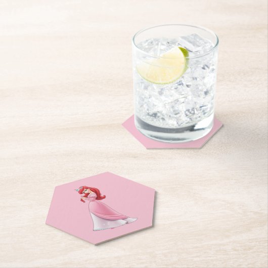 Ariel Paper Coaster Untersetzer (Vor Ort)