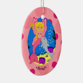 Ariel Pink Merfaery Ornament (Rechts)
