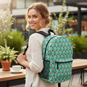 Ariel Printed Backpack Bedruckter Rucksack