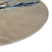 Ariel Round Glass Cutting Board Schneidebrett (Ecke)