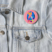Ariel the Pink Merfaery and Dolphin Button (Beispiel)