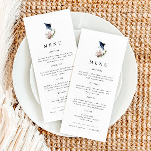 ARIEL Tropical Ocean Corean Manta Ray Beach Menü Menükarte