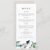 ARIEL Tropical Ocean Corean Manta Ray Beach Menü Menükarte (Vorne/Hinten)