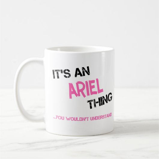 Ariel, was man nicht verstehen würde kaffeetasse (Links)