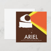 ARIEL Weltraumkunst (Vorne/Hinten)