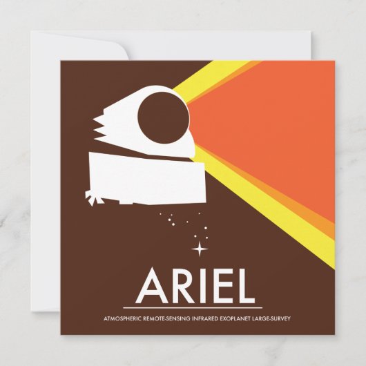 ARIEL Weltraumkunst (Vorderseite)
