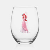 Ariel Wine Glass Weinglas Ohne Stiel (Rückseite)