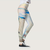 Ariel Winter Blue Marble Leggings (Rechts)