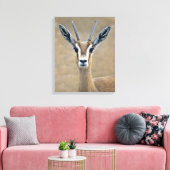 Ariel Wrapped Canvas Print Leinwanddruck (Insitu (Wohnzimmer))