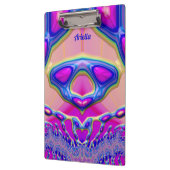 ARIELLA ~ BIZARRE 3D! ~ Pink Blue Green Original Klemmbrett (Links)