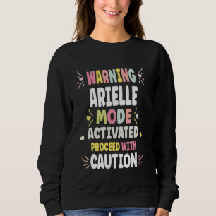 ARIELLE Personalisierte Frauen Benutzerdefinierte Sweatshirt