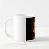 Ariels Leinwand Kaffeetasse (Links)