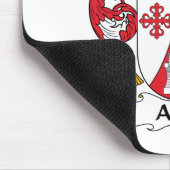 Arien-Familienwappen Mousepad (Ecke)