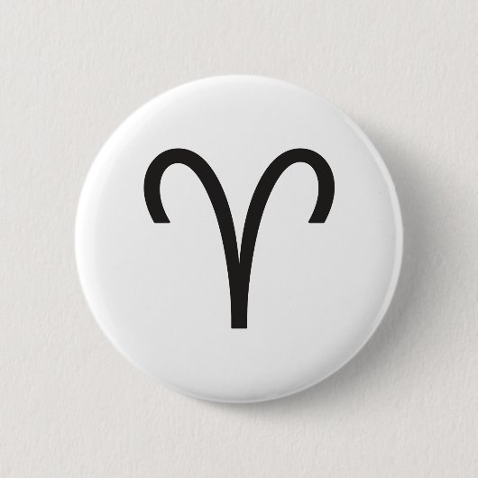ARIEN, HOROSCOPE-SYMBOL BUTTON (Vorderseite)