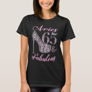 Aries 65 & fabelhaft Funkelnd High Heels 65. Happ T-Shirt