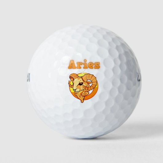 Aries-Abbildung Golfball (Vorderseite)