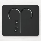 ARIES, abstrakte Gestaltung des Zodiakzeichens, Mousepad (Vorne)